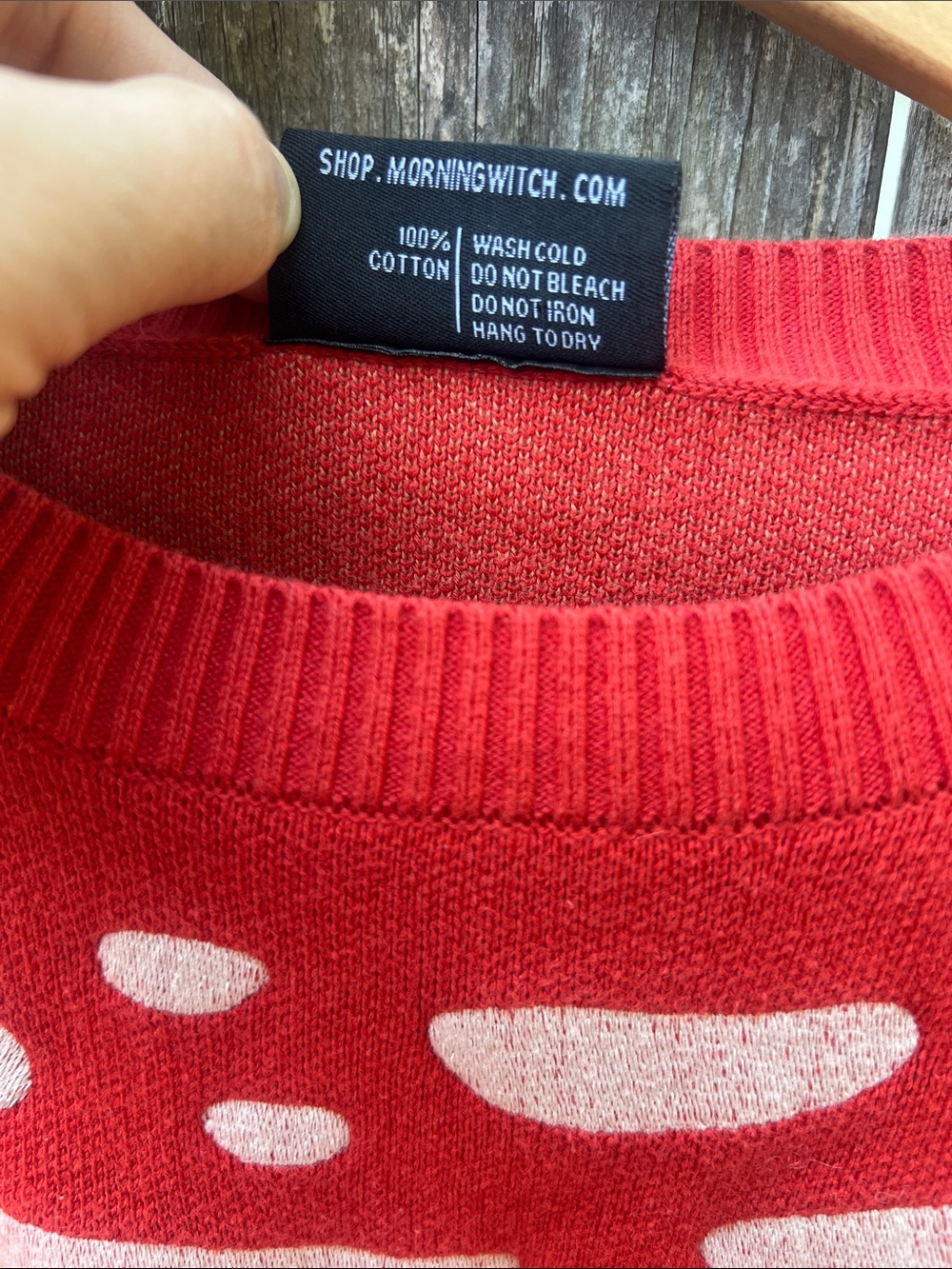 Mushroom sweater - Picture 5 of 5
